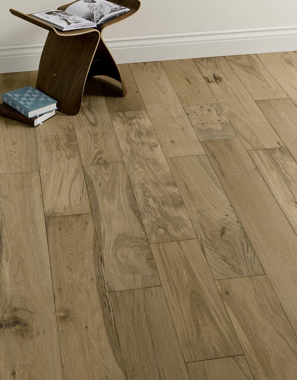 Wood flooring straight planks